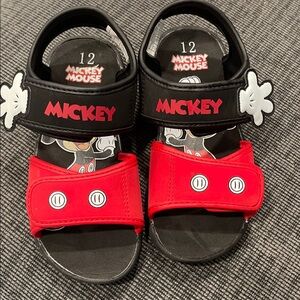Kids Sandals - Red and Black